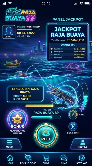 p200m — layar beranda